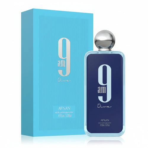 Afnan 9am Dive 150ml EDP - Perfume Hombre Árabe Acuático Fresco