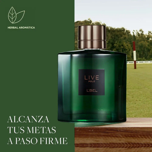 L'bel Live Polo Pour Homme 100 ml EDT - Original