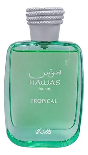 Rasasi Hawas Tropical 100ml EDP - Perfume Hombre Árabe Tropical Fresco