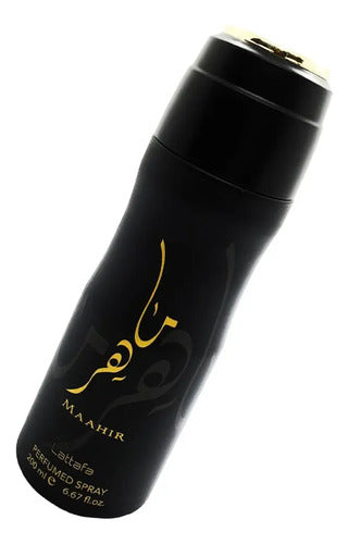 Lattafa Maahir Desodorante Spray 200 ml – Unisex