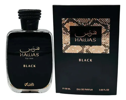 Perfume Rasasi Hawas Black Edp Hombre Aromático 100 Ml Spray