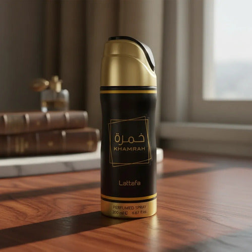 Lattafa Khamrah Desodorante Spray 200ml - Complemento Perfume Khamrah