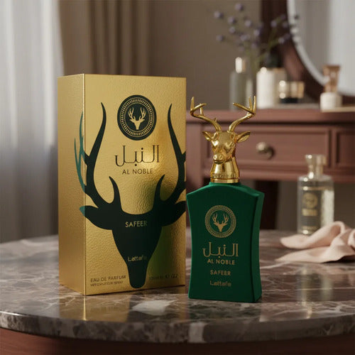 Lattafa Al Noble Safeer 100ml EDP - Perfume Hombre Árabe Noble