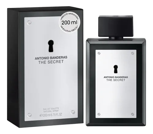 Antonio Banderas The Secret EDT 200 ml – Perfume Hombre