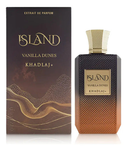 Khadlaj Island Vanilla Dunes 100ml Extrait de Parfum - Perfume Unisex Gourmand Tropical