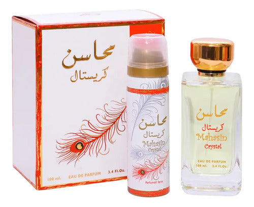 Perfume Lattafa Mahasin Crystal Mujer EDP 100ml - Original