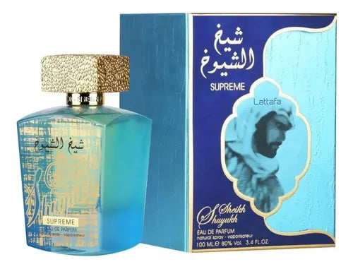 Lattafa Sheikh Al Shuyukh Supreme 100ml EDP - Perfume Unisex Árabe Lujoso