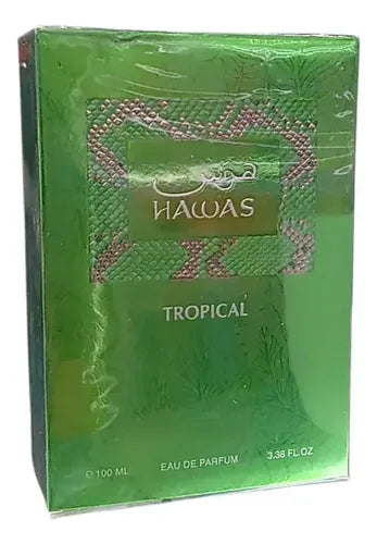 Rasasi Hawas Tropical 100ml EDP - Perfume Hombre Árabe Tropical Fresco