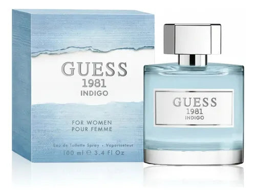 Guess 1981 Indigo Pour Femme 100ml EDT - Perfume Mujer Floral Frutal