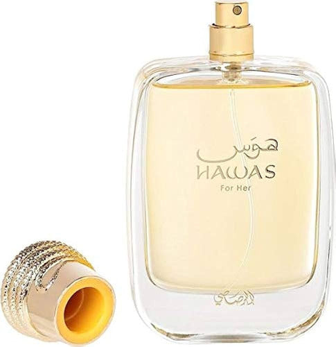 Perfume Oriental Rasasi Hawas Mujer 100ml Francia Floral Edp