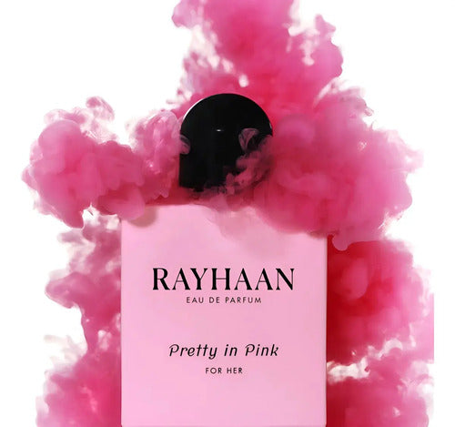 Rayhaan Pretty In Pink 100ml EDP - Perfume Mujer Floral Frutal