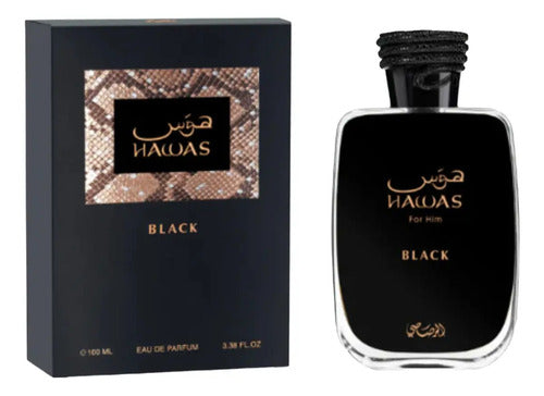 Perfume Rasasi Hawas Black Edp Hombre Aromático 100 Ml Spray