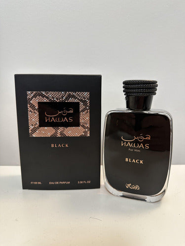 Perfume Rasasi Hawas Black Edp Hombre Aromático 100 Ml Spray