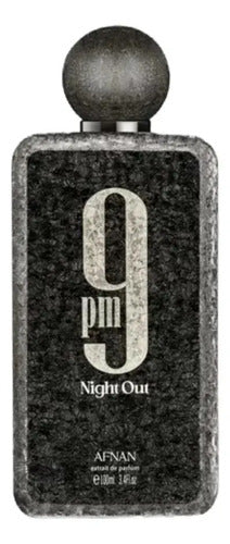 Afnan 9 PM Night Out 100ml Extrait de Parfum - Perfume Hombre Árabe