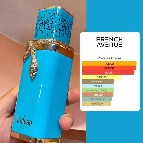 French Avenue Vulcan Feu EDP 100 ml – Perfume Hombre