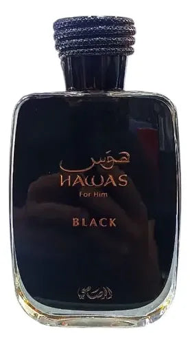 Perfume Rasasi Hawas Black Edp Hombre Aromático 100 Ml Spray