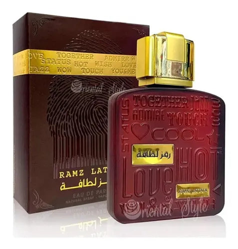 Lattafa Ramz Gold 100ml EDP - Perfume Hombre Árabe Oriental Lujoso