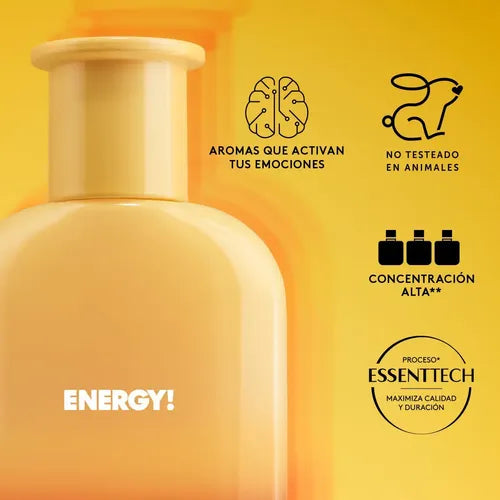 Perfume Ésika Émotions Energy Edp 45 Ml - Original