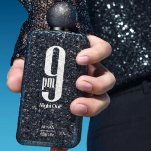 Afnan 9 PM Night Out 100ml Extrait de Parfum - Perfume Hombre Árabe