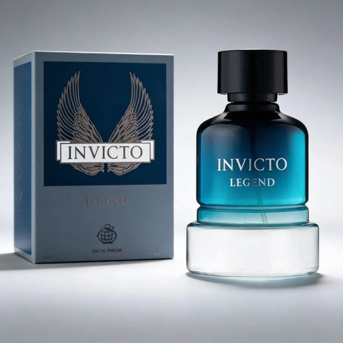 Fragrance World Invicto Legend 100ml EDP - Perfume Hombre Acuático Fresco