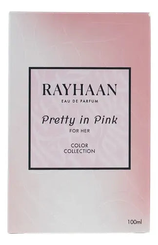 Rayhaan Pretty In Pink 100ml EDP - Perfume Mujer Floral Frutal