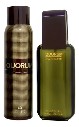 Puig Quorum Set EDT 100 ml + Desodorante 150 ml – Hombre