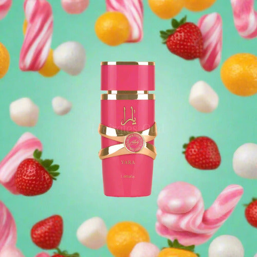 Lattafa Yara Candy 100ml EDP - Perfume Mujer Árabe Dulce Gourmand