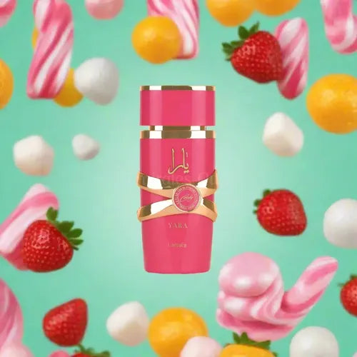 Lattafa Yara Candy 100ml EDP - Perfume Mujer Árabe Dulce Gourmand