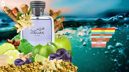 Perfume Oriental Rasasi Hawas For Him Edp 100 Ml Original