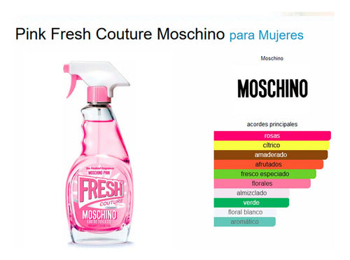 Moschino Fresh Couture Pink EDT 100 ml – Perfume Mujer