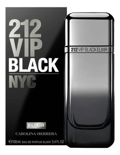 Carolina Herrera 212 VIP Black Elixir EDP 100 ml – Perfume Hombre