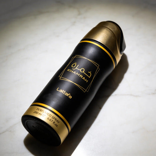 Lattafa Khamrah Desodorante Spray 200ml - Complemento Perfume Khamrah