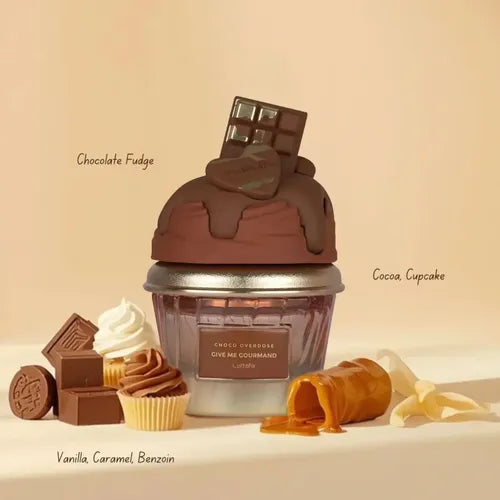 Perfume Lattafa Give Me Gourmand Choco Overdose EDP 75ml - Original