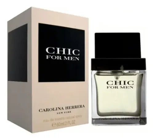 Carolina Herrera Chic For Men EDT 60ml - Perfume Hombre Original
