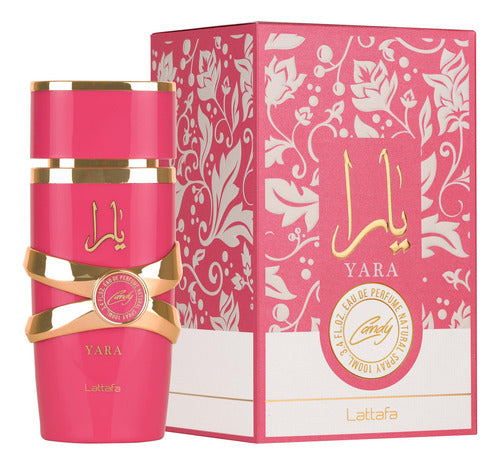 Lattafa Yara Candy 100ml EDP - Perfume Mujer Árabe Dulce Gourmand