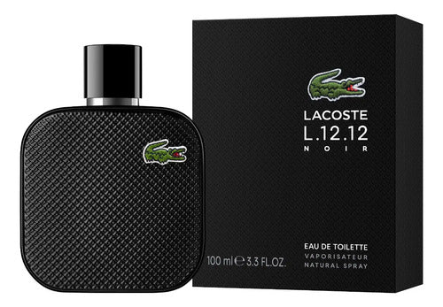 Perfume Lacoste L.12.12 Noir Edt 100ml Volumen De La Unidad 100 Ml