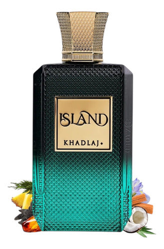 Khadlaj Island 100ml Extrait de Parfum - Perfume Unisex Árabe