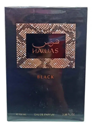 Perfume Rasasi Hawas Black Edp Hombre Aromático 100 Ml Spray