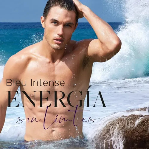 L'bel Bleu Intense 100ml EDT - Perfume Hombre Acuático Intenso