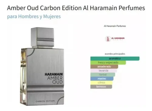 Al Haramain Amber Oud Carbon EDP 100 ml – Perfume Unisex