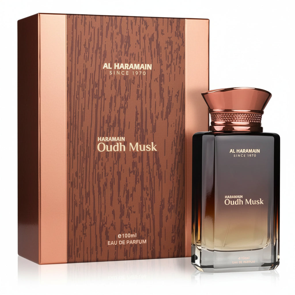 Perfume Al Haramain Oudh Musk 100ml Edp - Original