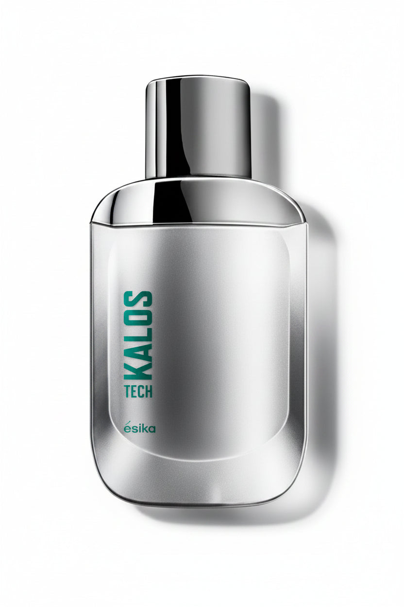 Perfume Hombre Kalos Tech Ésika Aroma Cítrico 90 Ml